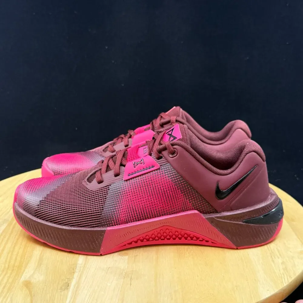 Nike Metcon 10 Mens Dark Team Red HJ1875-600 Size 6M/ 7.5W Shoes
